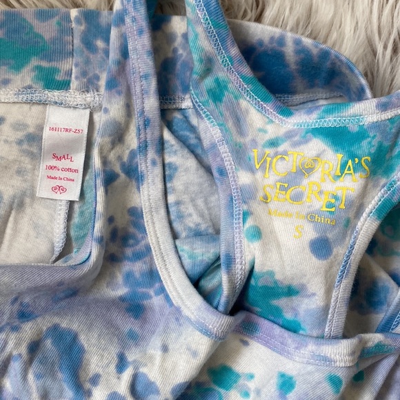 Victoria Secret Y2K Tye Dye PJs Set Small - Picture 12 of 12